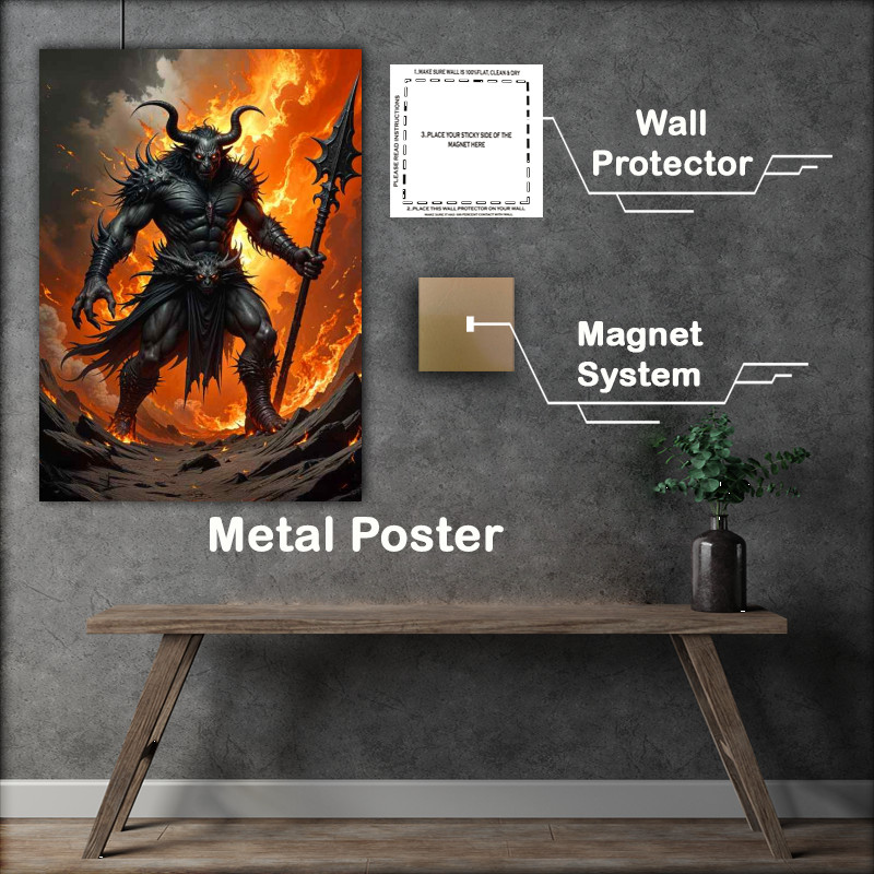 Buy Metal Poster : (The demon hunter slayer)