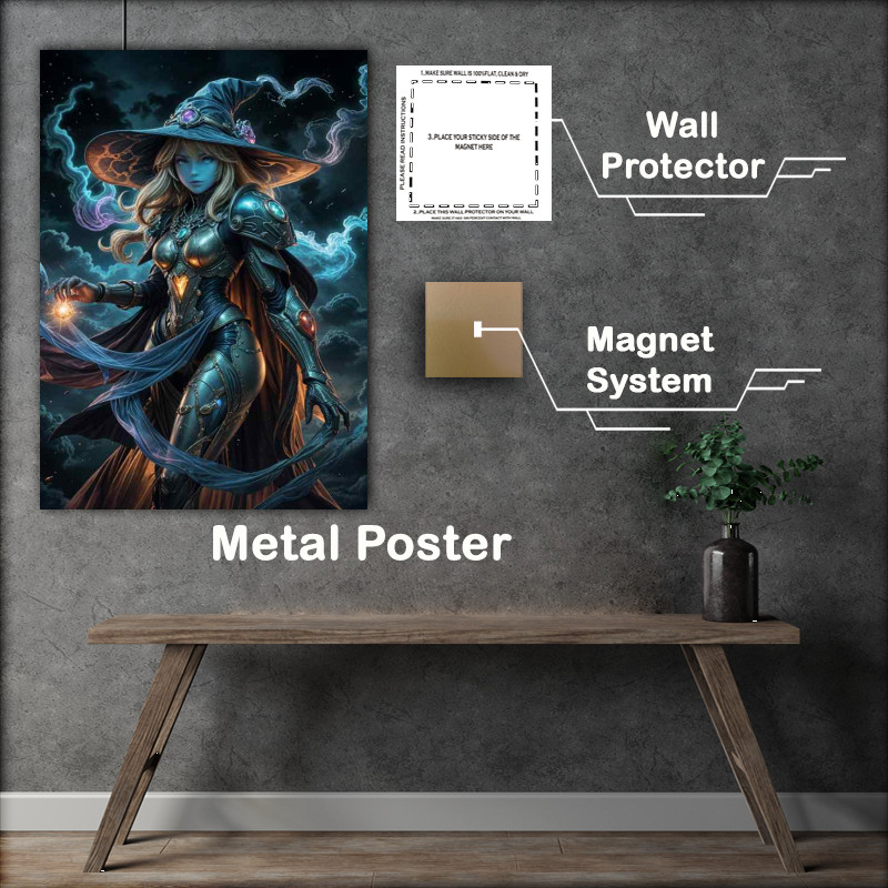 Buy Metal Poster : (The night witch)