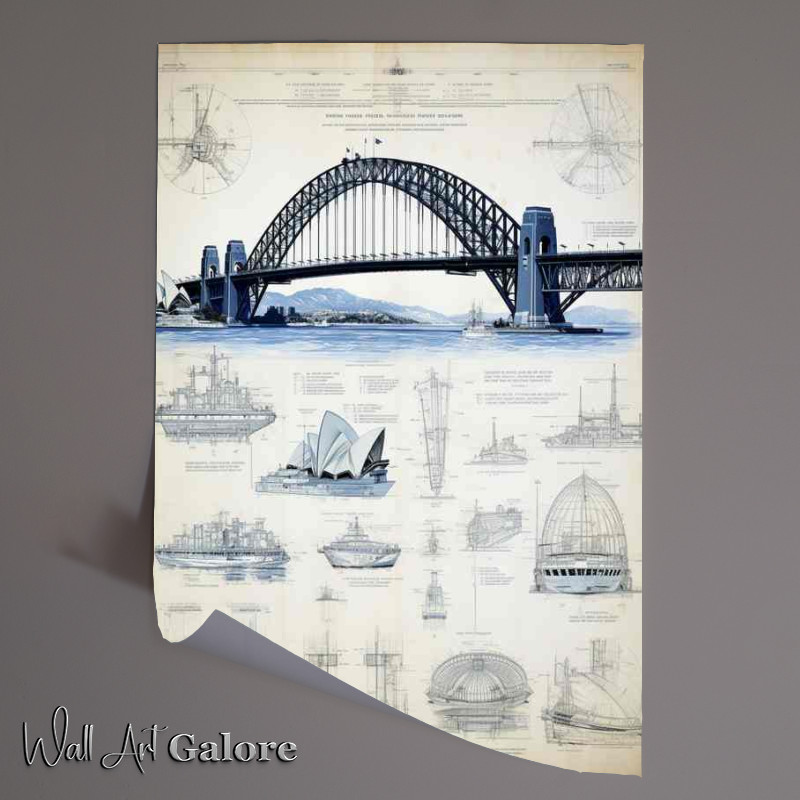 Buy Unframed Poster : (Australian harbour delights)