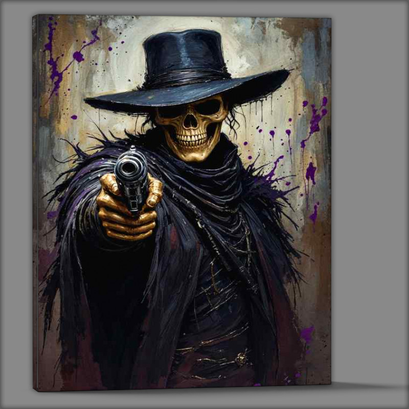 Buy Canvas : (The old cowboy)