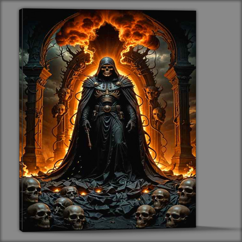Buy Canvas : (The skelleton collector)