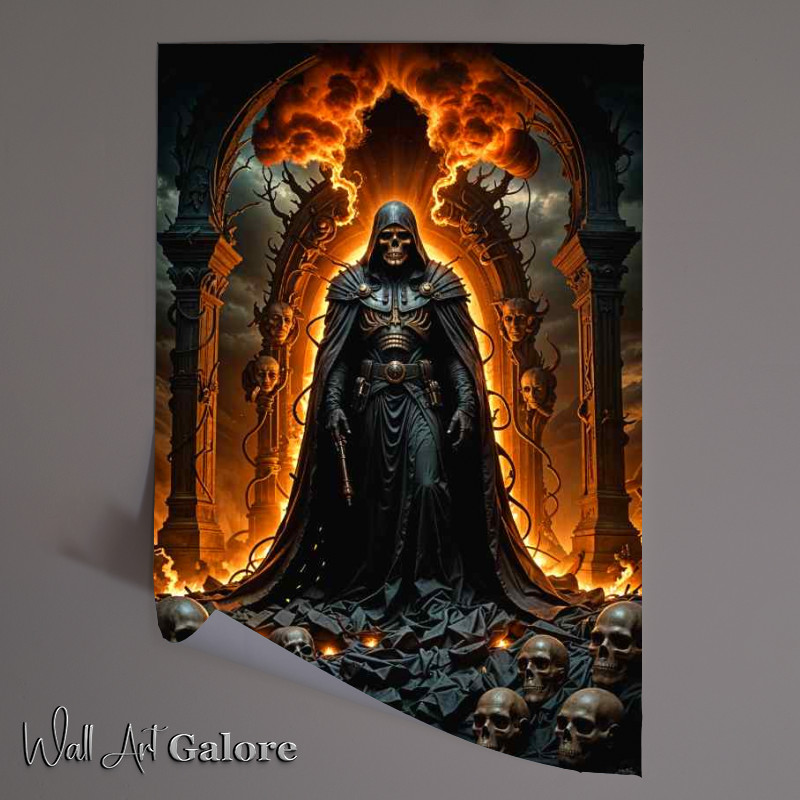 Buy Unframed Poster : (The skelleton collector)