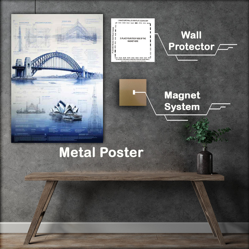 Buy Metal Poster : (Iconic Australian Elegance)