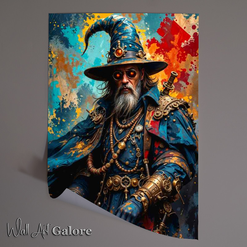 Buy Unframed Poster : (The wizzard from the future)