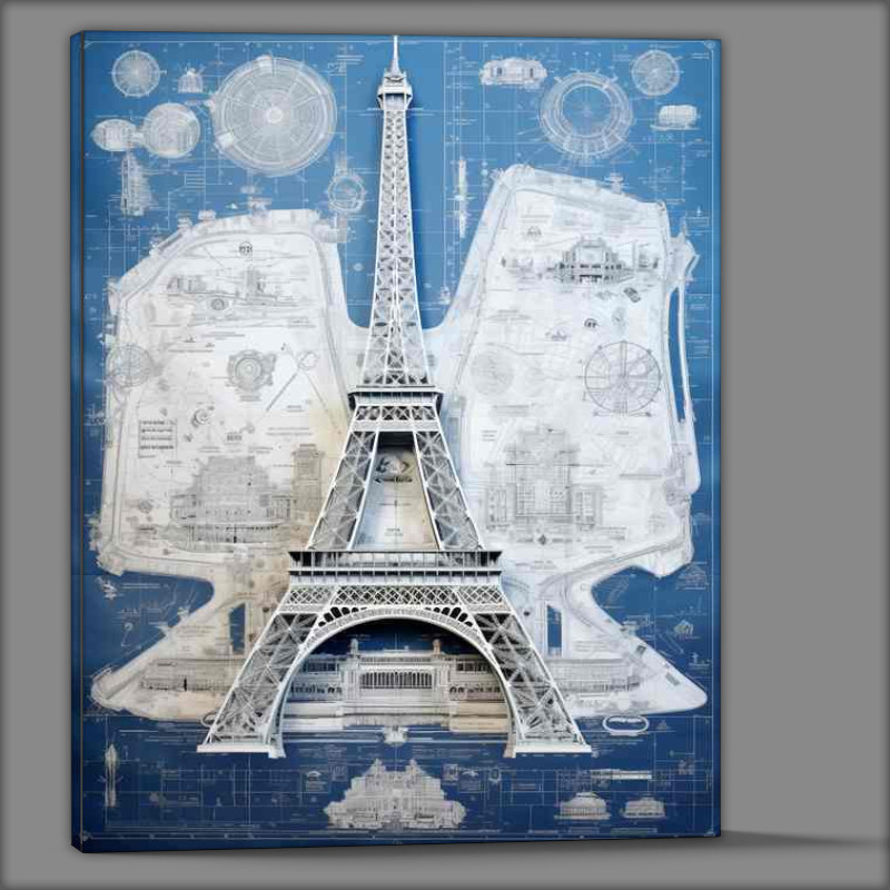 Buy Canvas : (Iron Majesty in Paris)