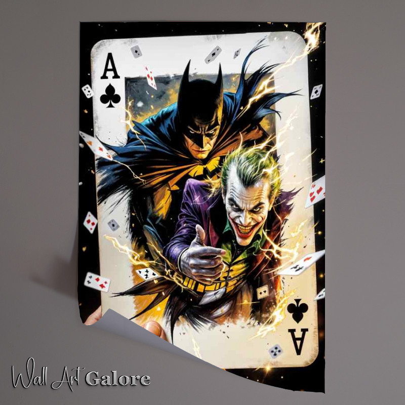 Buy Unframed Poster : (Batman plays the joker)