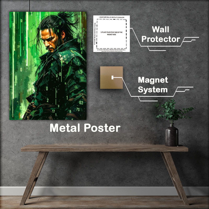Buy Metal Poster : (Neo into the samurai)