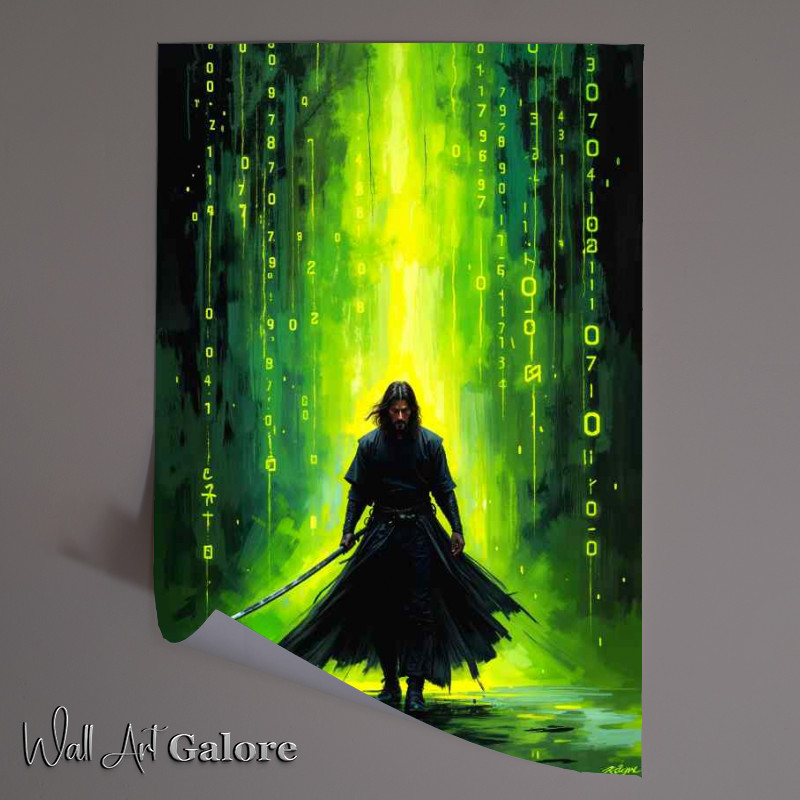 Buy Unframed Poster : (The samurai matrix)