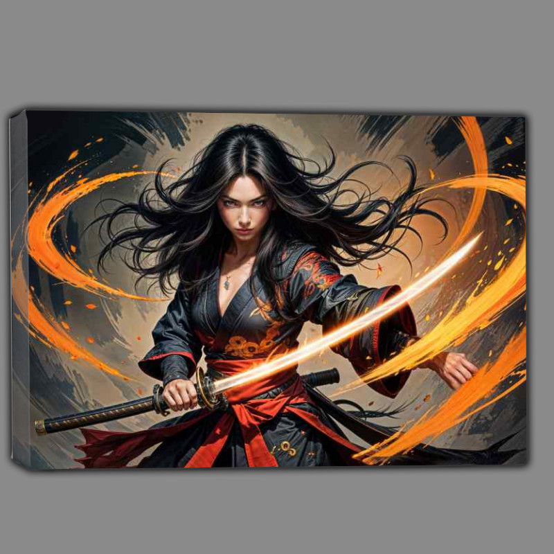 Buy Canvas : (Japanese warrior dark fantasy)