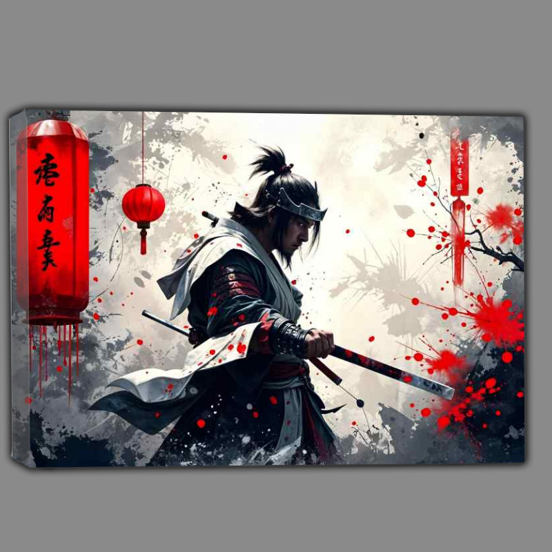 Buy Canvas : (Samurai master warrior dark fantasy)