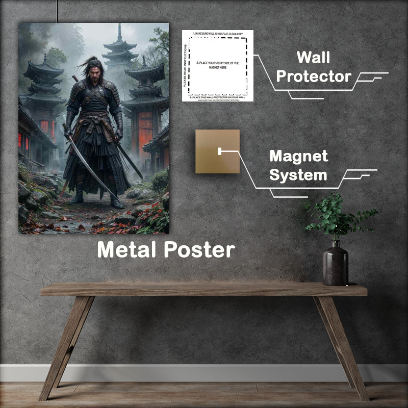 Buy Metal Poster : (Dark and mysterious keanu reaves)