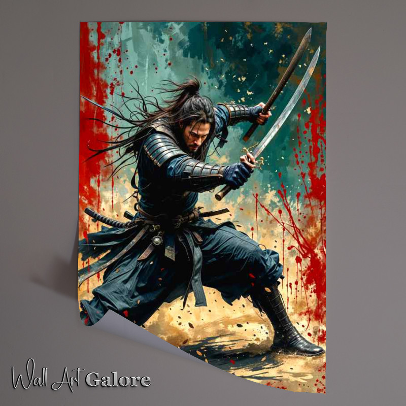 Buy Unframed Poster : (Keanu reaves as a master samurai warrior)
