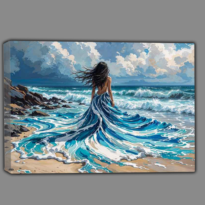 Buy Canvas : (Painted lady of the sea)