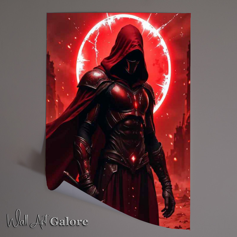Buy Unframed Poster : (Hooded neon assasin)