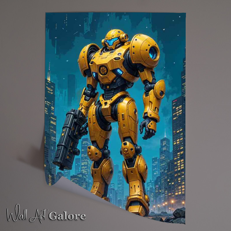 Buy Unframed Poster : (Captain bee of the guardian task force)
