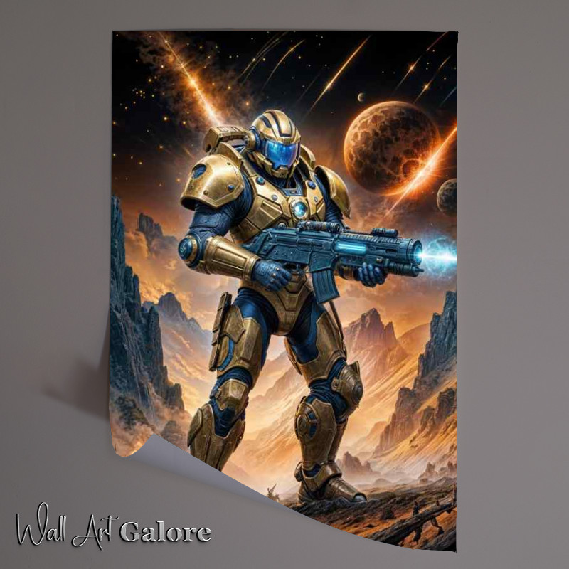 Buy Unframed Poster : (Captain benek of the guardian task force)