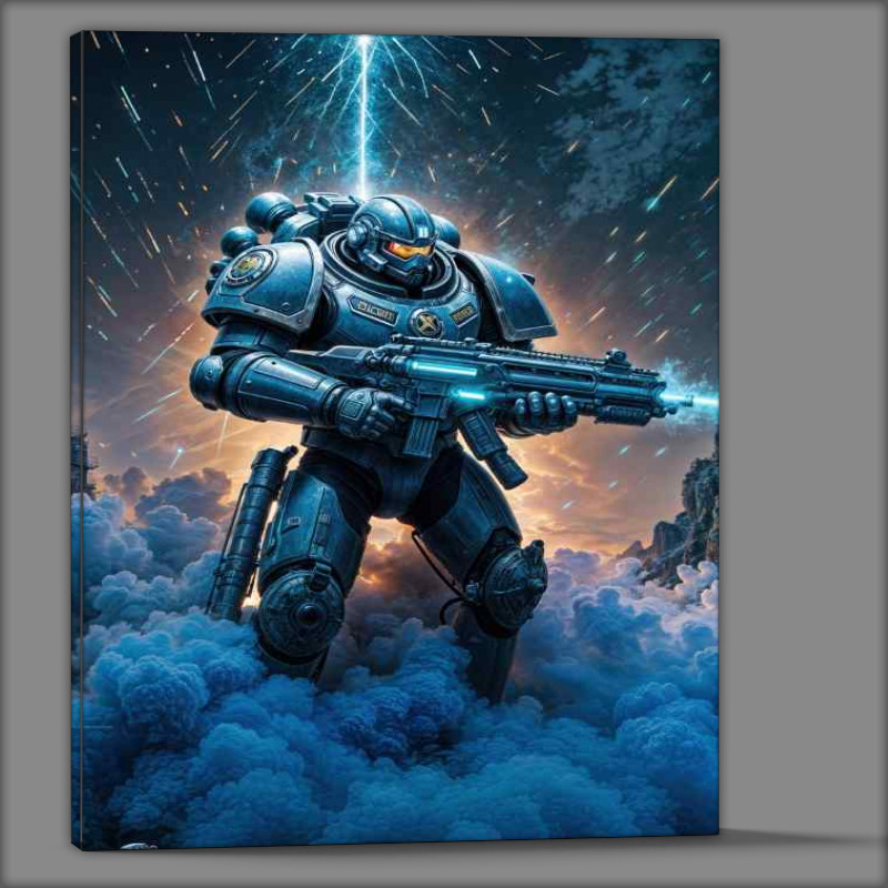 Buy Canvas : (Captain blake of the guardian task force)