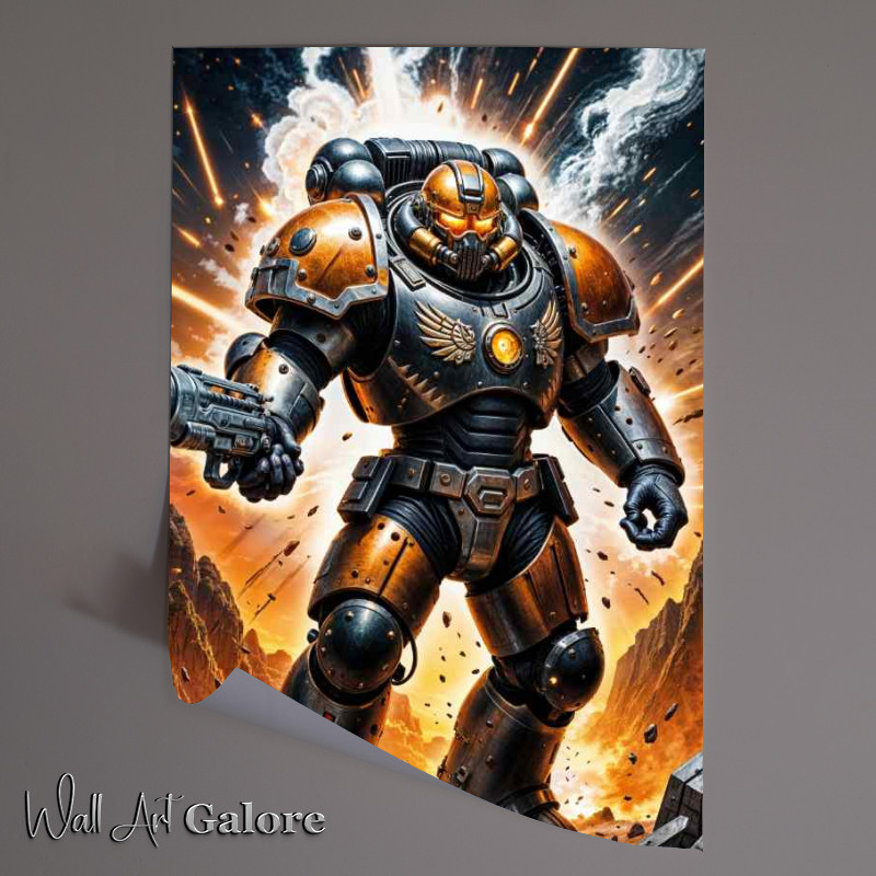 Buy Unframed Poster : (Captain boxer of the guardian task force)