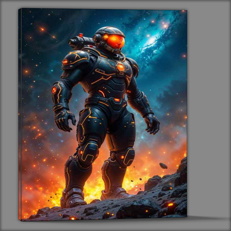 Buy Canvas : (Captain darkness of the guardian task force)