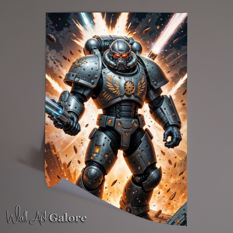 Buy Unframed Poster : (Captain fighter of the guardian task force)