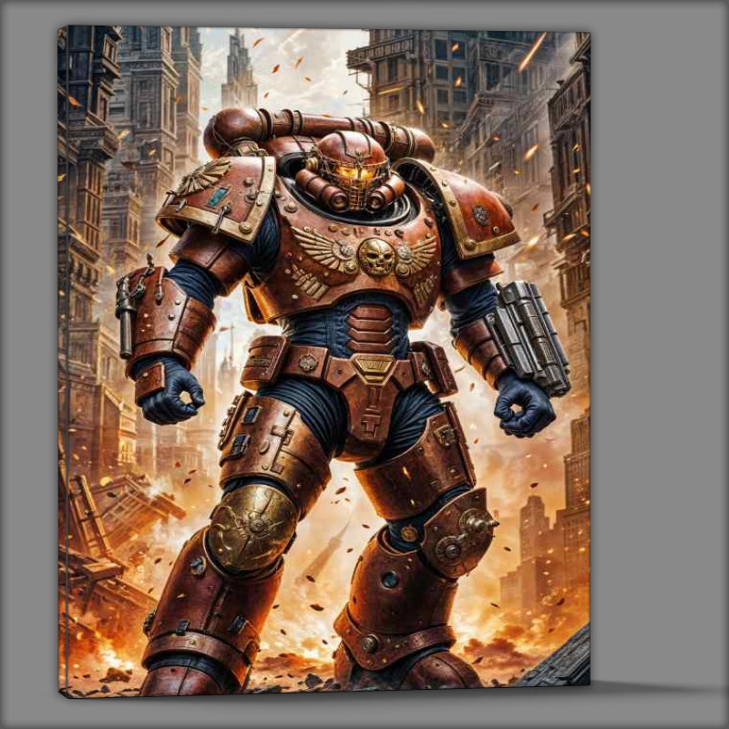 Buy Canvas : (Captain hil of the guardian task force)