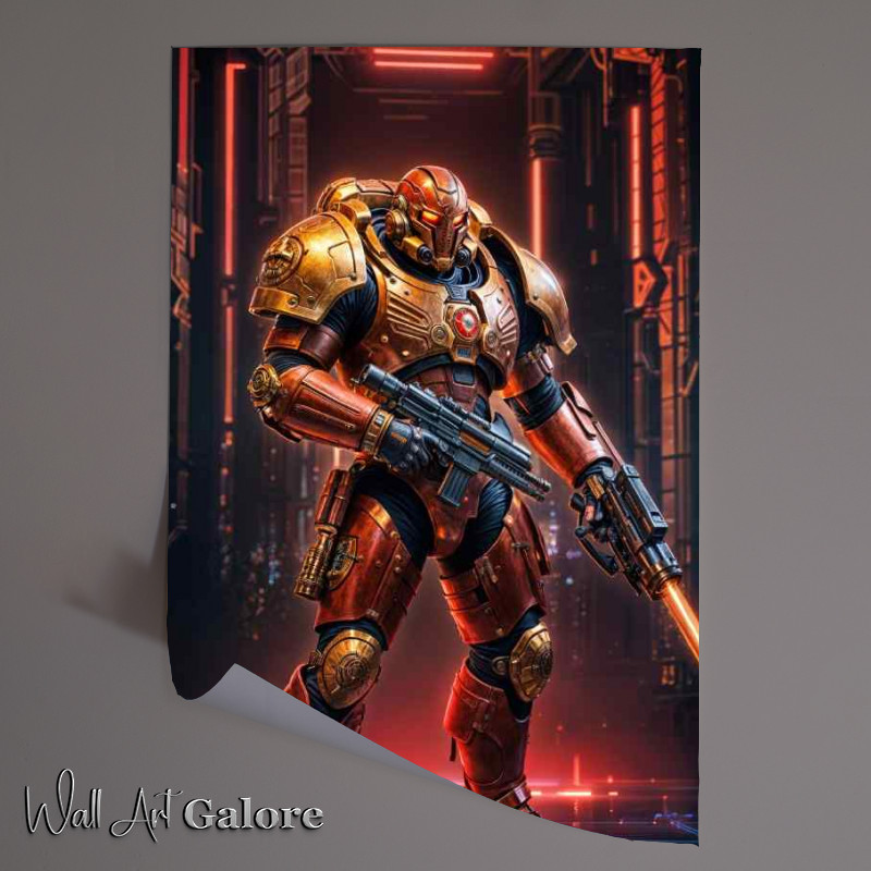 Buy Unframed Poster : (Captain joe of the guardian task force)