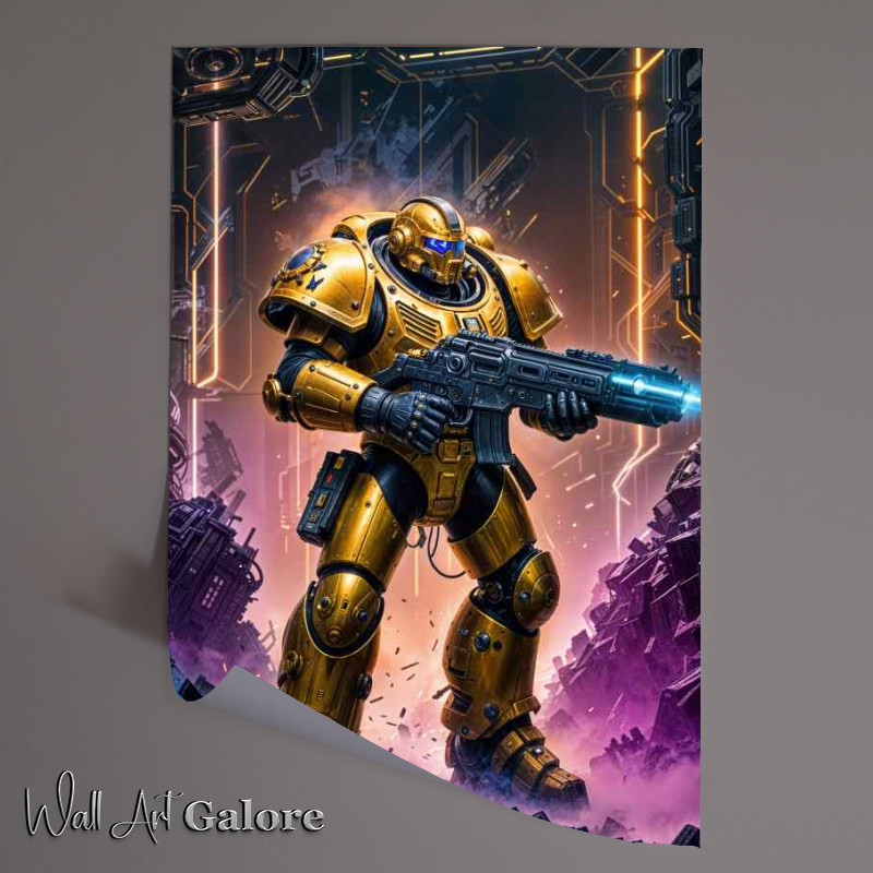 Buy Unframed Poster : (Captain marcus of the guardian task force)