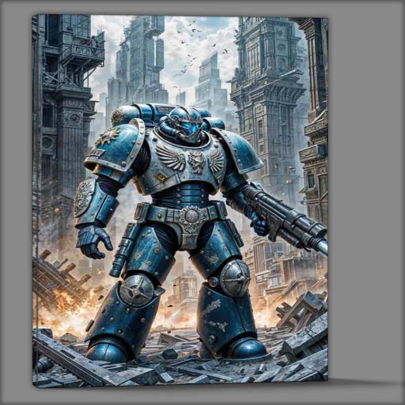 Buy Canvas : (Captain mike of the guardian task force)