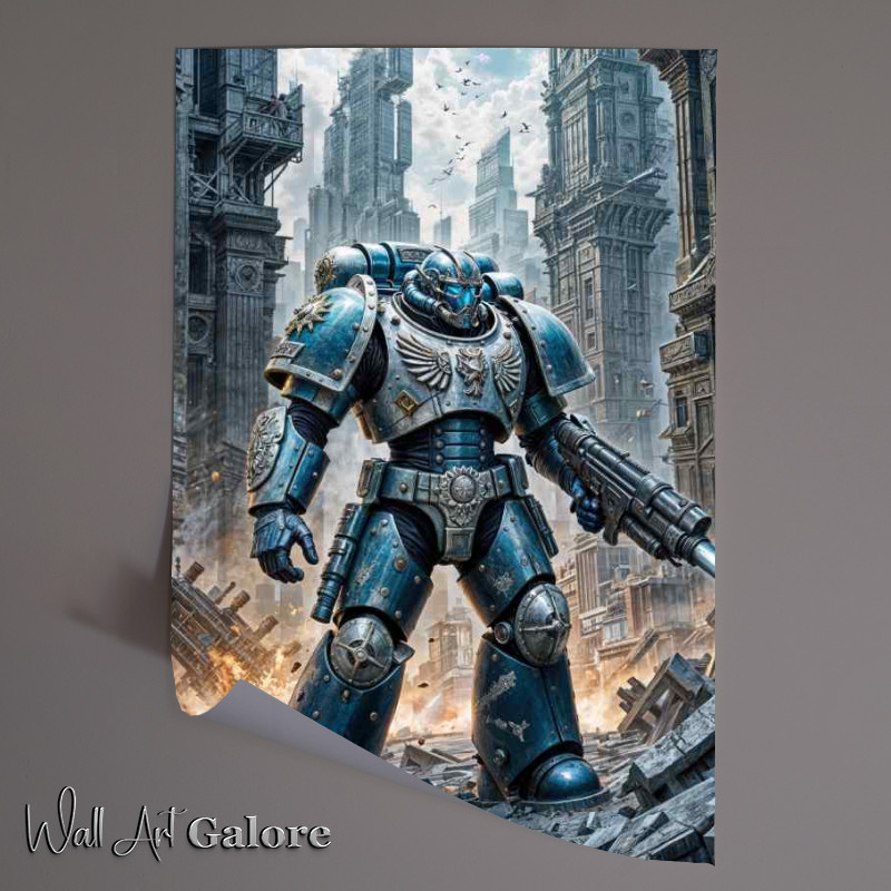 Buy Unframed Poster : (Captain mike of the guardian task force)