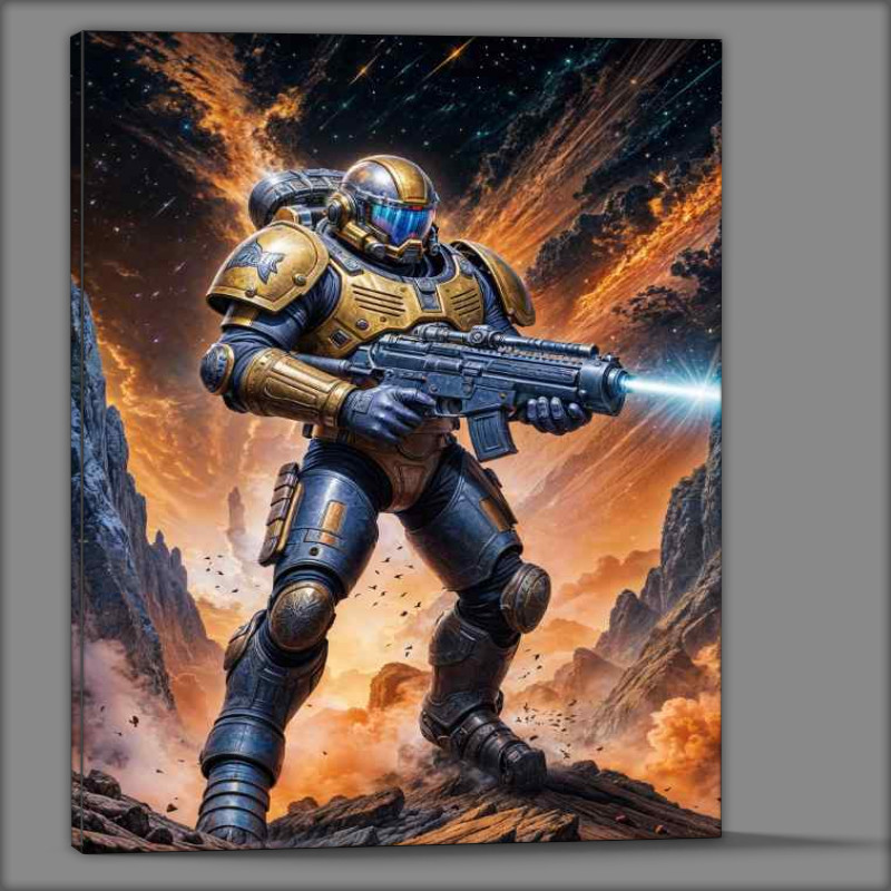 Buy Canvas : (Captain ric of the guardian task force)