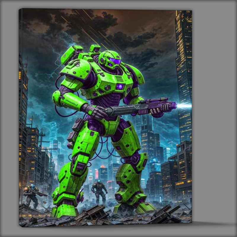 Buy Canvas : (Captain riz of the guardian task force)