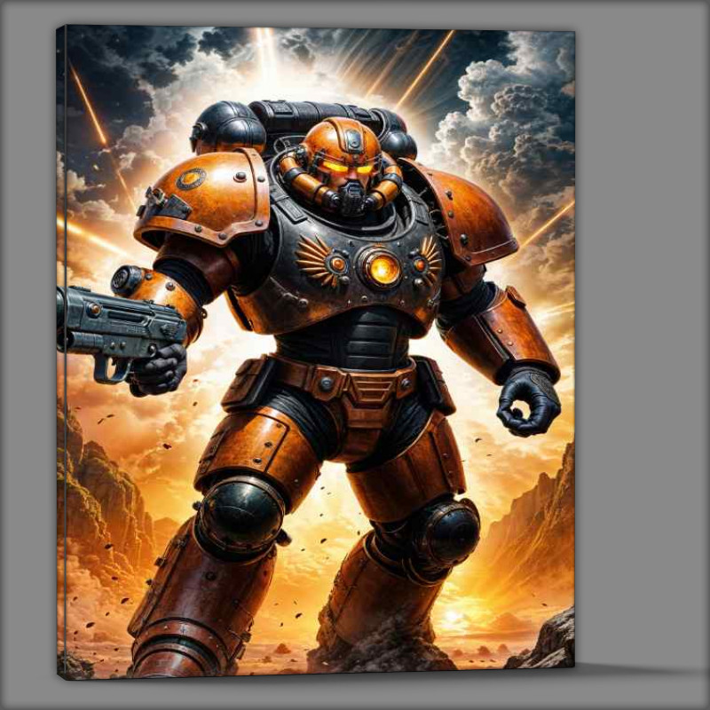 Buy Canvas : (Captain sid of the guardian task force)