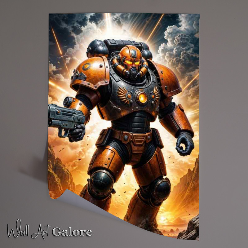 Buy Unframed Poster : (Captain sid of the guardian task force)