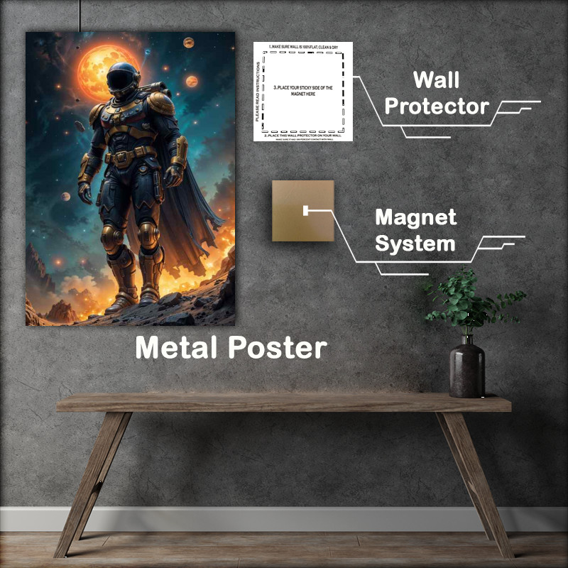 Buy Metal Poster : (Captain sky of the guardian task force)