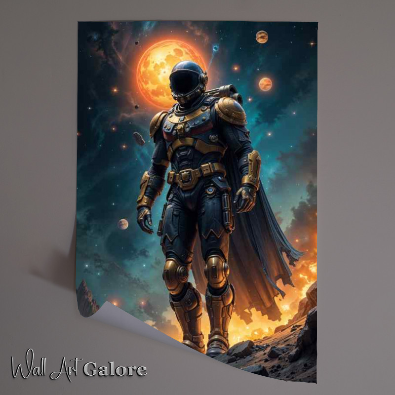 Buy Unframed Poster : (Captain sky of the guardian task force)