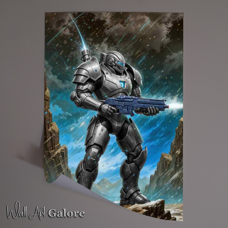 Buy Unframed Poster : (Captain slugger of the guardian task force)