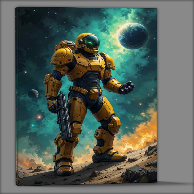 Buy Canvas : (Captain tazer of the guardian task force)