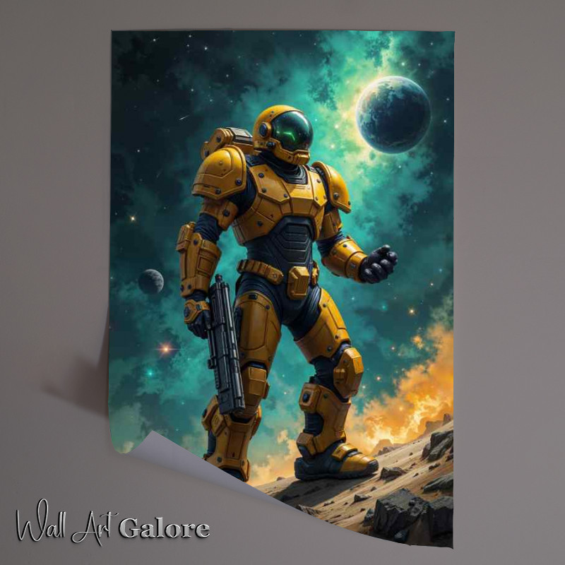 Buy Unframed Poster : (Captain tazer of the guardian task force)