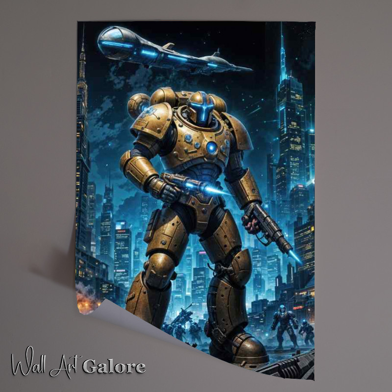 Buy Unframed Poster : (Captain tom of the guardian task force)