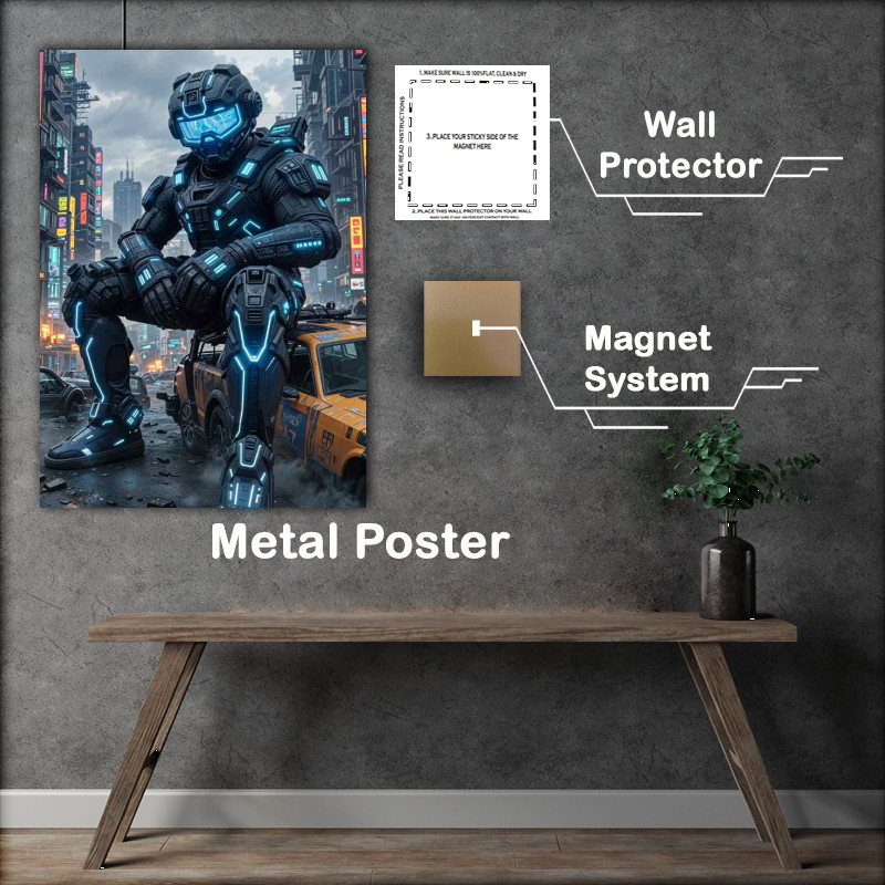 Buy Metal Poster : (Commander alex of the guardian task force)