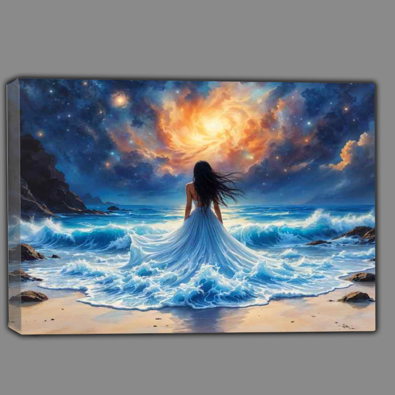 Buy Canvas : (Lady of the galaxy)