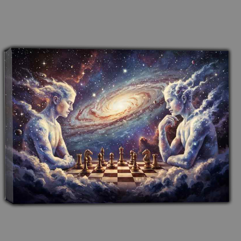 Buy Canvas : (Space chess)