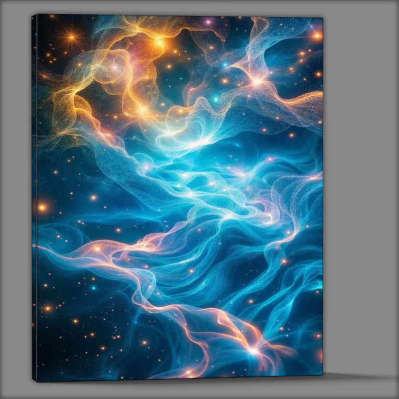 Buy Canvas : (Light symphony space matter)