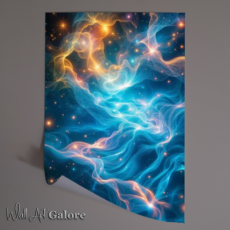 Buy Unframed Poster : (Light symphony space matter)