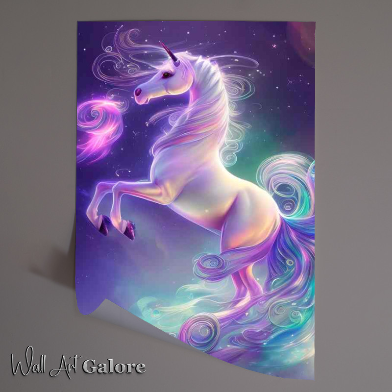 Buy Unframed Poster : (Amazing Image Of A Unicorn)