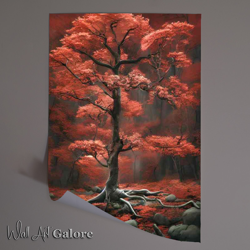 Buy Unframed Poster : (Beautiful Tree In The Forest)