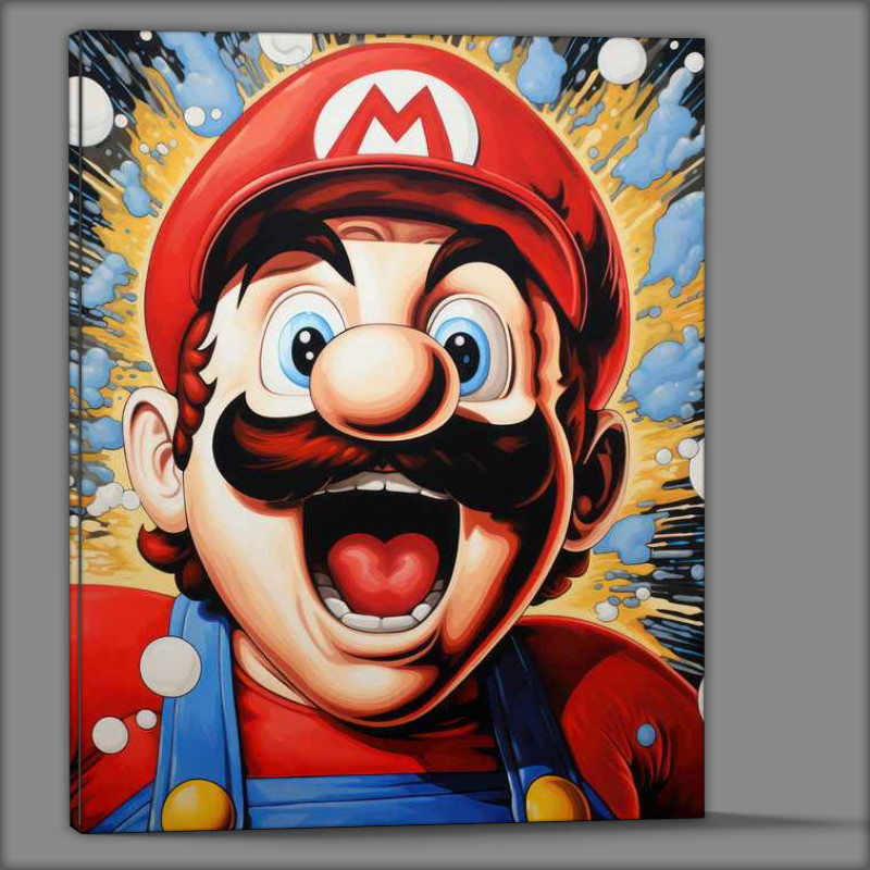 Buy Canvas : (Mario bros pop ans splash art)