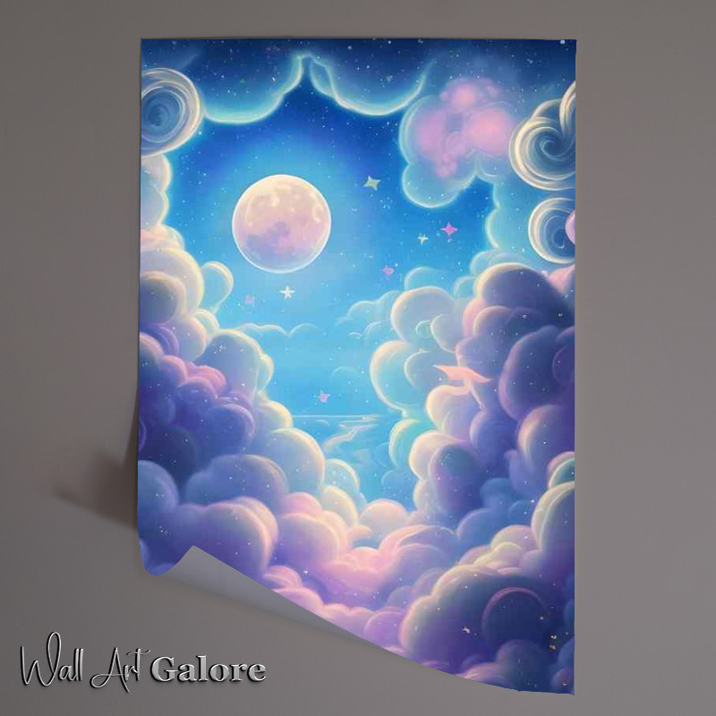 Buy Unframed Poster : (Dream Paradise Clouds Magical Sky)