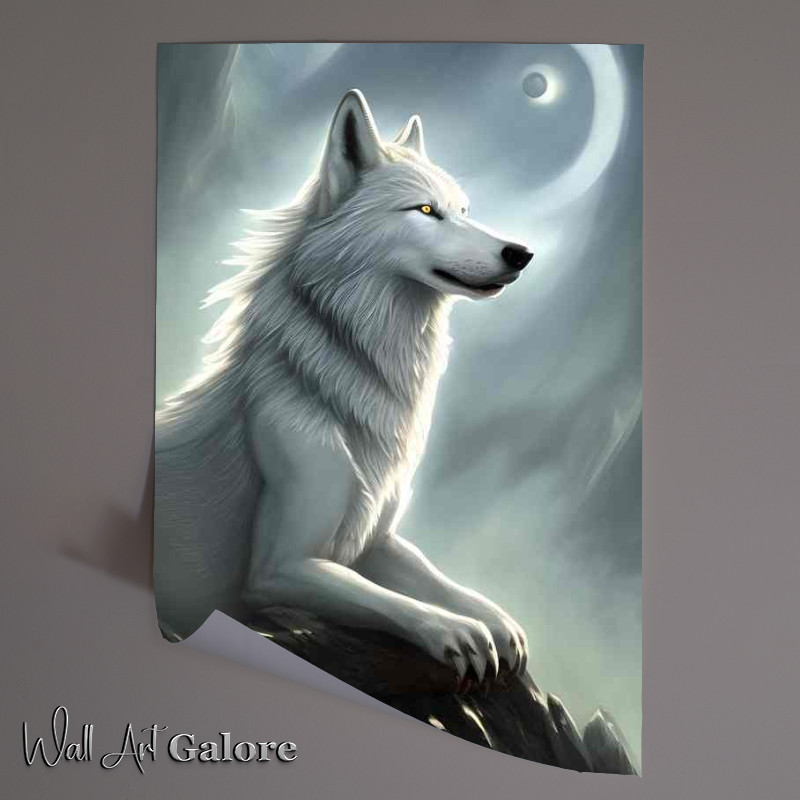 Buy Unframed Poster : (Mystical Wolf Fantasy)