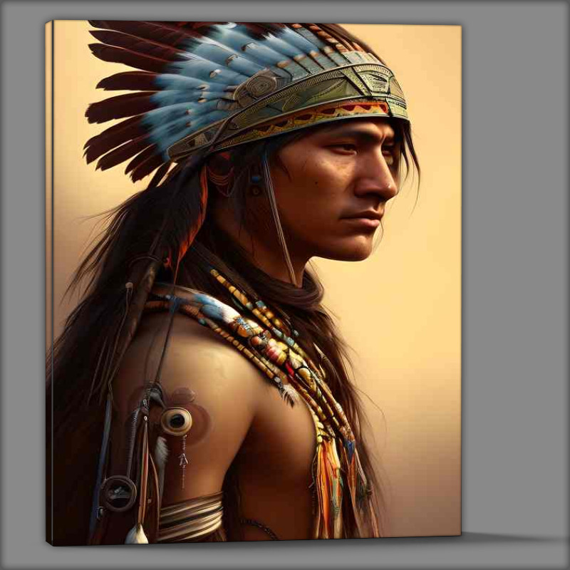 Buy Canvas : (Native American Indian)